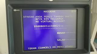 Cara bayar bpjs kesehatan dari Atm Mandiri [upl. by Aneehsit]