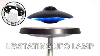 Black Levitating UFO Speaker Lamp [upl. by Bohrer922]