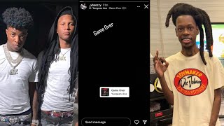 ATK Member YBeezy Speaks From Jail And Tells Foolio “Game Over” [upl. by Ahsenre]