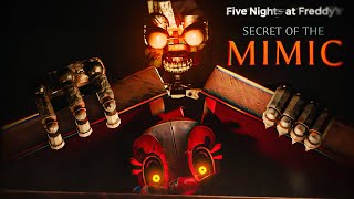 FNAF SECRET of the MIMIC NEW SECURITY BREACH GAME [upl. by Ecnarrat]