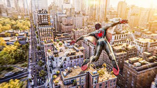 SpiderMan 2 PS5 Gameplay  Free Roam  4K 60FPS [upl. by Evelc]