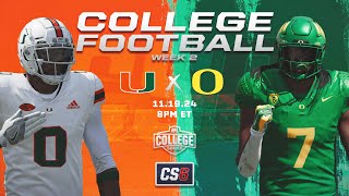 RFL College Series 6 18 Miami vs 21 Oregon Week 2  Madden NCAA Football 24 [upl. by Simonsen]