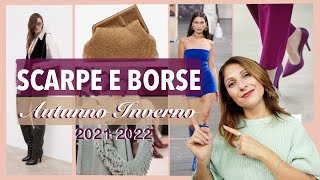 SCARPE E BORSE DI MODA PER IL 2021  2022  Tendenze autunno inverno  Isabella Emme [upl. by Taran]