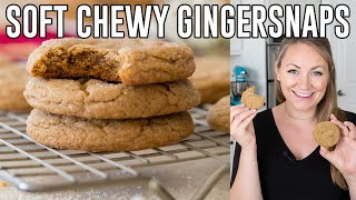 How To Make Soft Gingersnap Cookies [upl. by Batty178]