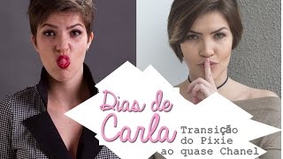 Transição  Do Pixie ao Quase Chanel [upl. by Atoked94]