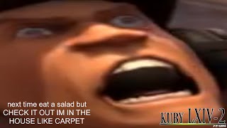 Next time eat a salad but CHECK IT OUT IM IN THE HOUSE LIKE CARPET [upl. by Anaihsat]