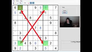 Sudoku Tricks The XWing And How To Spot It [upl. by Tsai]