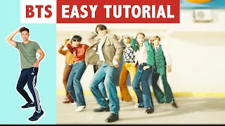 DYNAMITE TUTORIAL EASY  BTS DANCE [upl. by Gabbie]