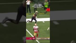 CRAZY Saints VS 49ers ending🔥shortsnfl [upl. by Ariane]