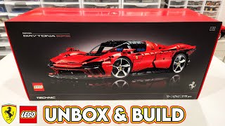 Building LEGO Technic Ferrari Daytona SP3 [upl. by Kumler]