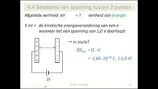 elektrostatica  de elektronvolt eV [upl. by Vil]