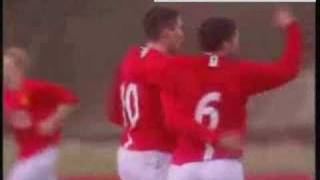 Federico Macheda goal vs Everton U18 [upl. by Leirad]