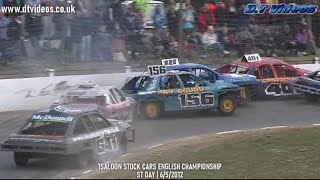 2012 Saloon Stock Cars English Championship  St Day [upl. by Noicnecsa]