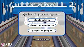 Gutterball 2 Perfect game on all lanes [upl. by Nahtanohj]