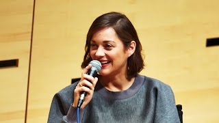 NYFF52 Live Marion Cotillard  On Creating Characters [upl. by Herta938]