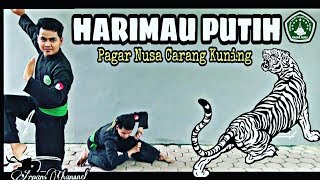 JURUS SILAT HARIMAU PUTIH  Pagar Nusa Carang Kuning [upl. by Kylen]