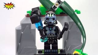 LEGO Legends of Chima Whirling VInes 70109 TimeLapse amp Review [upl. by Doownyl]