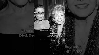 Debbie Reynolds amp Carrie Fisher Like Mother Like Daughter❤️debbiereynolds carriefisher fy short [upl. by Nomae316]