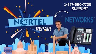 Nortel Phone System Repair NC 18776907705 [upl. by Kcitrap]