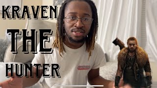 Kraven The Hunter  FIRST TIME REACTION [upl. by Assirhc]