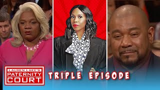 Military Man Comes Face To Face With Woman 35 Years Later Triple Episode  Paternity Court [upl. by Subak]