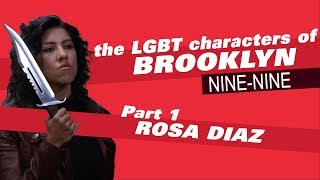 The LGBT Characters of Brooklyn NineNine  Part 1 Rosa Diaz [upl. by Andromache]