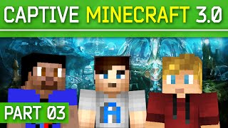 Minecraft CAPTIVE Minecraft 30 Rise of Atlantis 3 with Vikkstar Ali A amp CraftBattleDuty [upl. by Ahsilrac94]