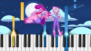 Independent Together  Steven Universe The Movie  EASY Piano Tutorial [upl. by Dej]