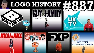 LOGO HISTORY 887  FXP UKTV Spliced Kill la Kill Spy x Family Boomerang Thailand amp More [upl. by Auqenes]