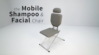 Mobile Shampoo Facial Chair  Minerva Beauty [upl. by Nelyahs67]