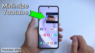 How to Minimize Youtube On Samsung [upl. by Platon22]