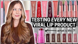 I Tested Every New Viral Lip Product So You Dont Have To [upl. by Nivlam]