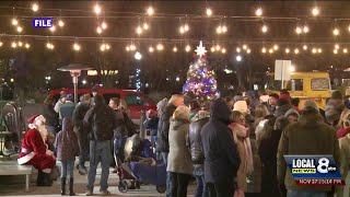 Idaho Falls annual tree lighting Saturday [upl. by Rramaj]