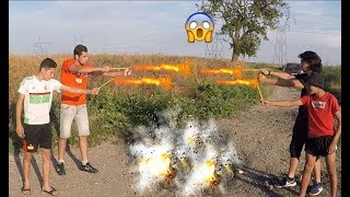 BATAILLE DE LANCE BOULE  VLOG 14 JUILLET 2017 😱 [upl. by Ran]