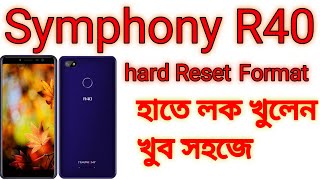 SYMPHONY R40 Hard Reset Pattern Unlock 1000 [upl. by Iorgos765]