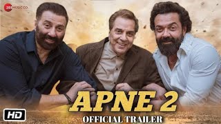 Apne 2 Official Teaser amp Trailer Out Now Sunny Deol Karan Deol Bobby Deol Upcoming Movie [upl. by Oos548]