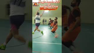 Oliver Bacala Whattapass to Aeron Dela Cruz FridayBallersCourtside qatarbasketball highlights [upl. by Idelson]