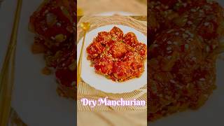 Dry Veg Manchurian  Ghar Pe Banaye Dry Manchurian [upl. by Craig]