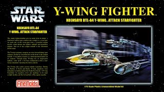 Fine molds 172 YWing unboxing and kit review with bandai kit comparison [upl. by Neeron]