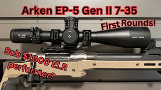 Arken EP5 gen II 735 First range trip [upl. by Yantruoc]