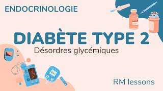 Stratégie thérapeutique chez le diabétique type 2 Désordres glycémiques et physiopathologie [upl. by Macdonell131]