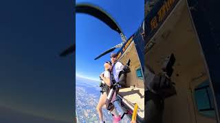 skydiving travel paragliding flying viralvideo skydive youtubeshorts shortvideo shorts [upl. by Werna87]