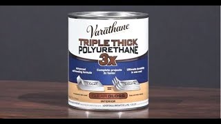 About Varathane Triple Thick Polyurethane [upl. by Anelys]