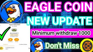 withdraw your money from the Eagle Network could mining new eaglenetwork [upl. by Namreg]