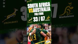 Springboks beat Australia verry convincingly 337  10 August 2024  The Rugby Championship 2024 [upl. by Rubbico]