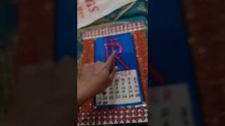 DIY ENGAGEMENT CALENDAR 🗓️ 😍  Creativity  shorts shortsvideo diycraft diy calendar youtube [upl. by Lerrud]