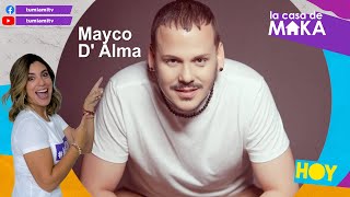 El cantante Mayco D Alma recién llegado a Miami hoy en La Casa de Maka [upl. by Yrrat156]