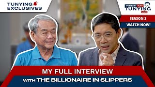 My full interview with the billionaire in slippers [upl. by Ueih320]