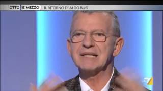 Aldo Busi ospite a Otto e mezzo [upl. by Ydnas]