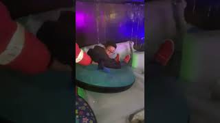 Ukasha amp Umer enjoying at Winterland🥶 hussainhanifkayvlogs winter shorts [upl. by Julianne]